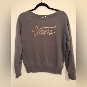 Vintage Vans Leopard Print Crewneck Sweatshirt